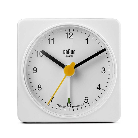 Braun - Braun BNC002WHWH Alarmlı Masa Saati Beyaz