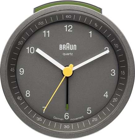 Braun - Braun BNC007GYGY Alarmlı Masa Saati Gri