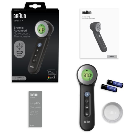 Braun BNT400 Temassız Alından Ateş Ölçer Siyah - 4