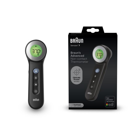 Braun BNT400 Temassız Alından Ateş Ölçer Siyah - 5