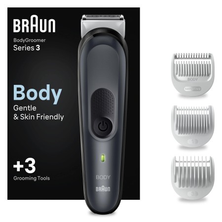 Braun BodyGroomer 3 BG 3340 SkinShield Teknolojisi, 3 Ek Parçalı Vücut Bakım Seti - Thumbnail