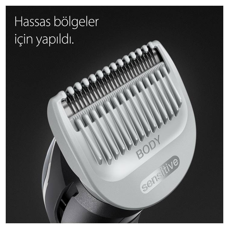 Braun BodyGroomer 3 BG 3340 SkinShield Teknolojisi, 3 Ek Parçalı Vücut Bakım Seti              - 5