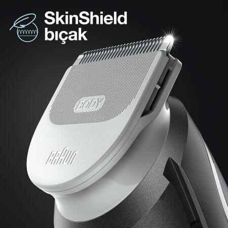 Braun BodyGroomer 3 BG 3350 SkinShield Teknolojisi, 3 Ek Parçalı Vücut Bakım Seti - 2