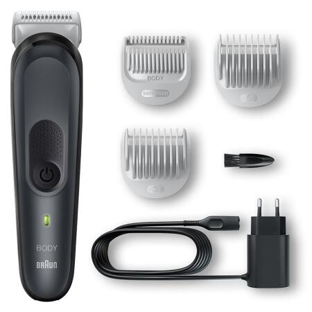 Braun BodyGroomer 3 BG 3350 SkinShield Teknolojisi, 3 Ek Parçalı Vücut Bakım Seti - 7