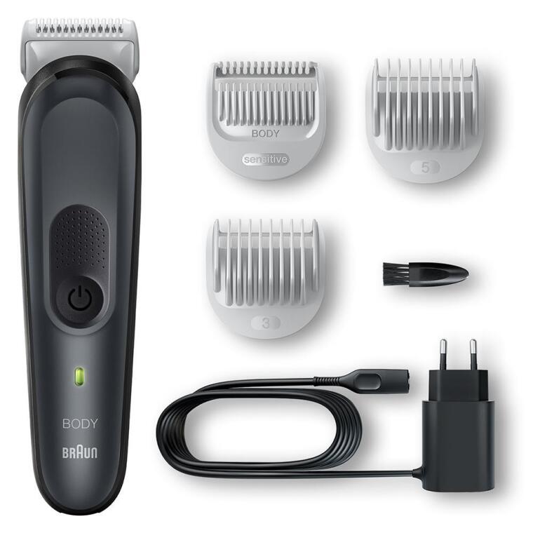 Braun BodyGroomer 3 BG 3350 SkinShield Teknolojisi, 3 Ek Parçalı Vücut Bakım Seti - 7