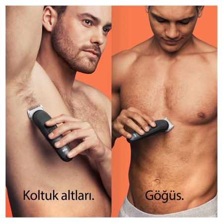 Braun BodyGroomer 3 BG 3350 SkinShield Teknolojisi, 3 Ek Parçalı Vücut Bakım Seti - Thumbnail