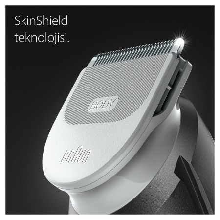 Braun BodyGroomer 3 BG 3350 SkinShield Teknolojisi, 3 Ek Parçalı Vücut Bakım Seti - Thumbnail