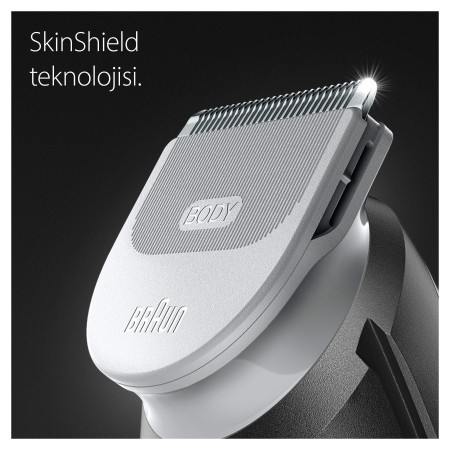 Braun BodyGroomer 5 BG 5340 SkinShield Teknolojisi, 3 Ek Parçalı Vücut Bakım Seti - Thumbnail