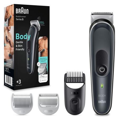 Braun BodyGroomer 5 BG 5340 SkinShield Teknolojisi, 3 Ek Parçalı Vücut Bakım Seti - 2