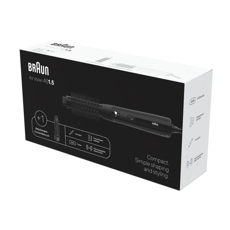 Braun BRAS150E Air Styler AS1.5 Saç Kurutma Makinesi ve Şekillendirici, 2 Başlıklı - 8