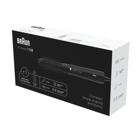 Braun BRAS150E Air Styler AS1.5 Saç Kurutma Makinesi ve Şekillendirici, 2 Başlıklı - 8