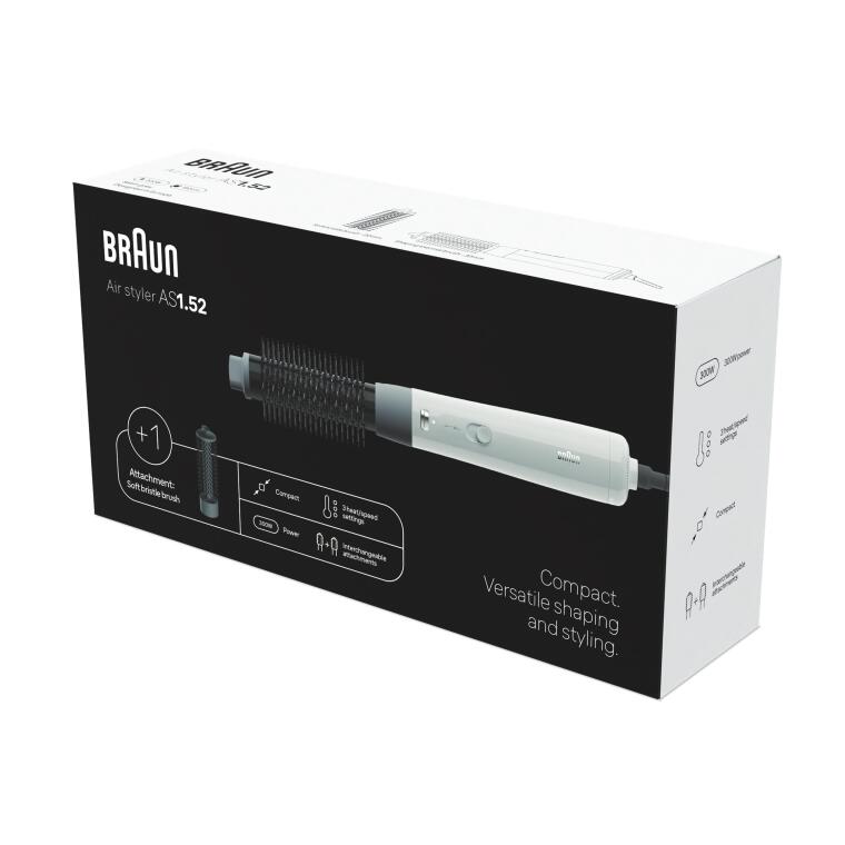 Braun BRAS152E Air Styler AS1.52 Saç Kurutma Makinesi ve Şekillendirici, 2 Başlıklı - 8
