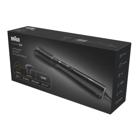Braun BRAS220E Air Styler AS2.2 IONTEC Saç Kurutma Makinesi ve Şekillendirici, 2 Başlıklı - 3