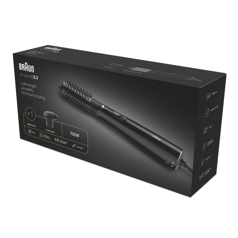 Braun BRAS220E Air Styler AS2.2 IONTEC Saç Kurutma Makinesi ve Şekillendirici, 2 Başlıklı - 3