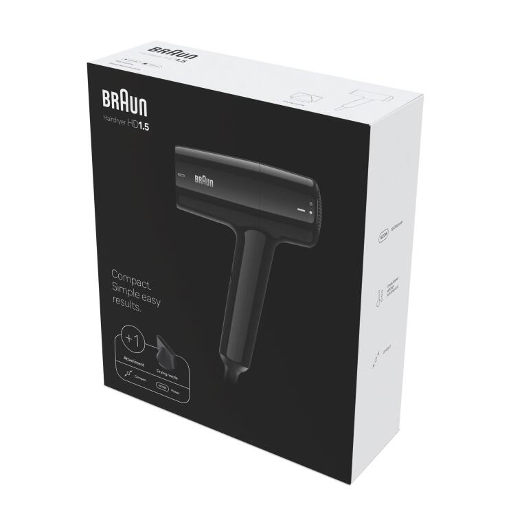 Braun BRHD150E HD1.5 Saç Kurutma Makinesi, 1 Başlıklı, 1800W - 8