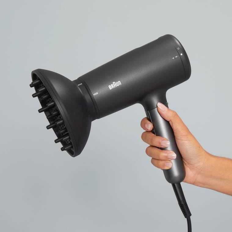 Braun BRHD425E HD4.2 IONTEC Difüzörlü Saç Kurutma Makinesi, 2 Başlıklı, 2100W - 4