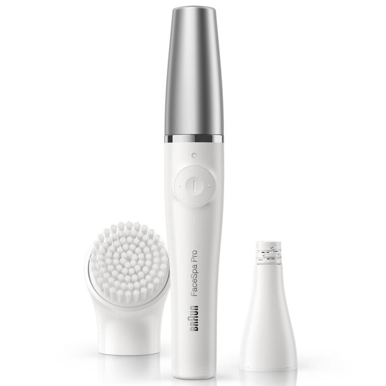 Braun FaceSpa Pro 910 Şarjlı Yüz Epilatörü 2'si 1 Arada Epilasyon ve Cilt Bakım Seti - 1