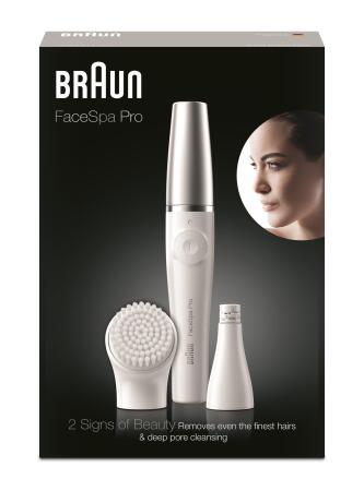 Braun FaceSpa Pro 910 Şarjlı Yüz Epilatörü 2'si 1 Arada Epilasyon ve Cilt Bakım Seti - 5