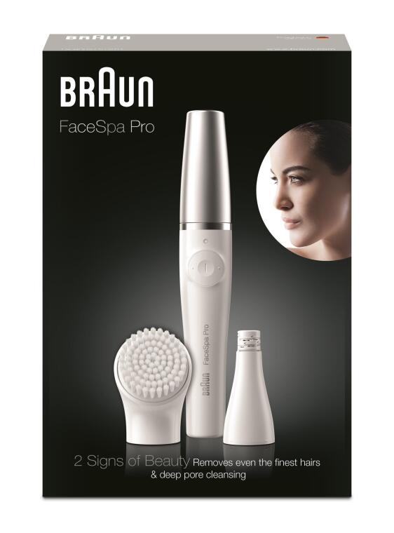 Braun FaceSpa Pro 910 Şarjlı Yüz Epilatörü 2'si 1 Arada Epilasyon ve Cilt Bakım Seti - 5