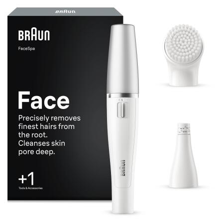 Braun FaceSpa Yüz Epilatörü, Yüz Temizleme Başlığı, 810
