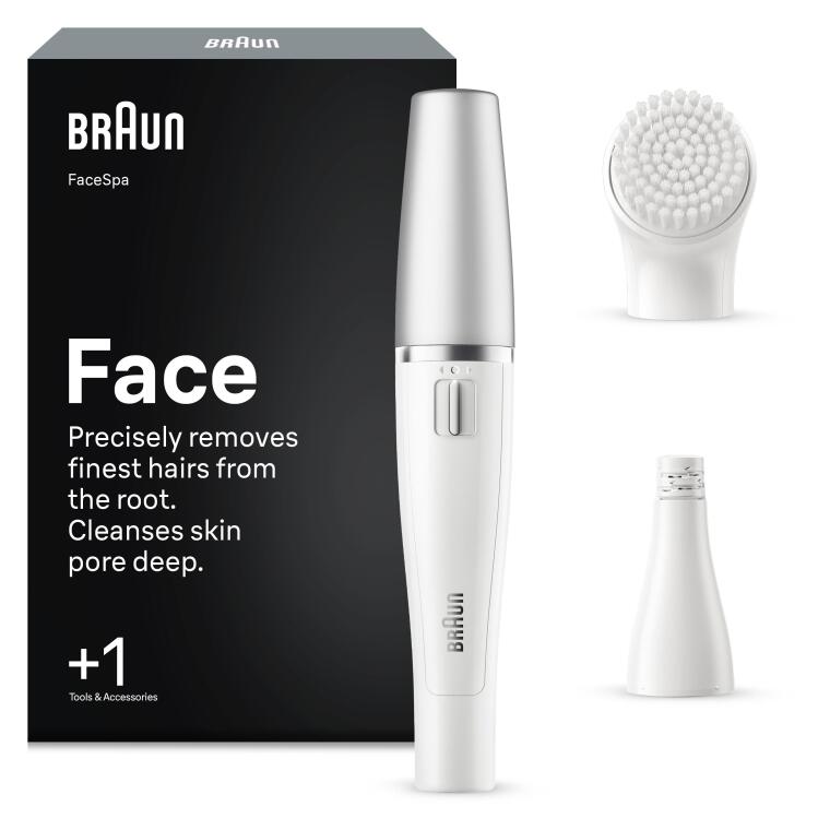 Braun FaceSpa Yüz Epilatörü, Yüz Temizleme Başlığı, 810 - 1