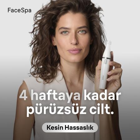 Braun FaceSpa Yüz Epilatörü, Yüz Temizleme Başlığı, 810 - 2