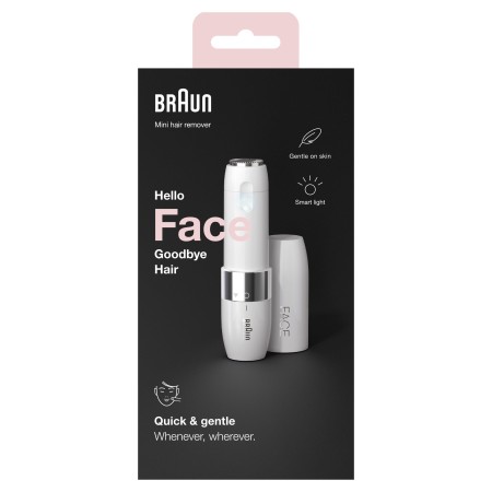 Braun FS1000 Mini Tüy Alma Makinesi + Pil ve Temizleme Fırçası, Seyahat Boy, Kablosuz Kullanım - 7