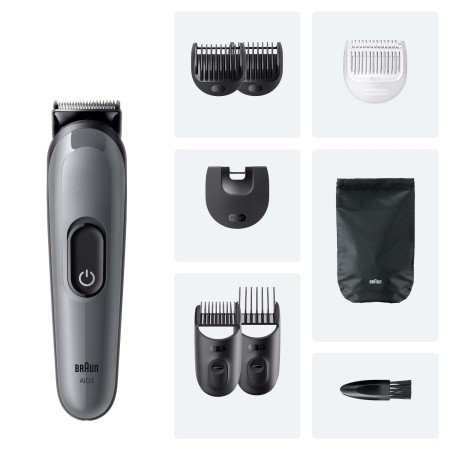 Braun Hepsi Bir Arada Series 3, 8’i 1 arada Tıraş Kiti, Keskin Bıçak, 14 Uzunluk, AIO3540 - 6