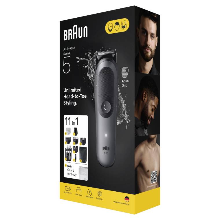 Braun Hepsi Bir Arada Series 5, 11’i 1 arada Tıraş Kiti, Keskin Bıçak, Vücut Tıraşı AIO5560 - 8