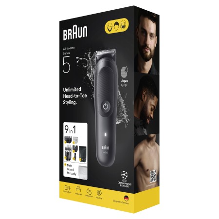 Braun Hepsi Bir Arada Series 5, 9’u 1 arada Tıraş Kiti, Keskin Bıçak, Vücut Tıraşı AIO5540 - 8