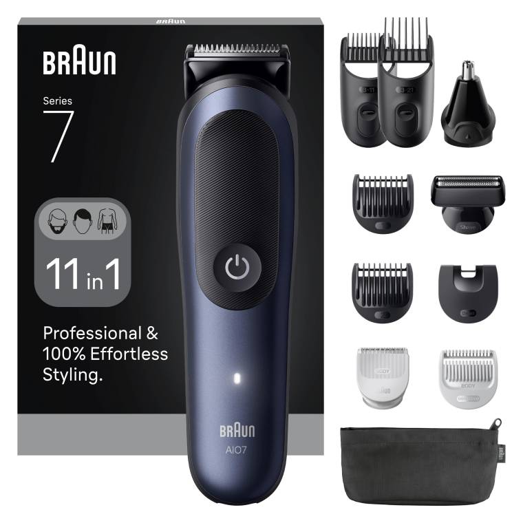 Braun Hepsi Bir Arada Series 7, 11’i 1 arada Tıraş Kiti, ProBlade, AutoSense, AIO7540 - 1