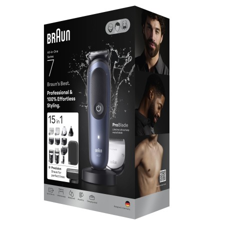 Braun Hepsi Bir Arada Series 7, 15'i 1 arada Tıraş Kiti, ProBlade, AutoSense, AIO7580 - 8