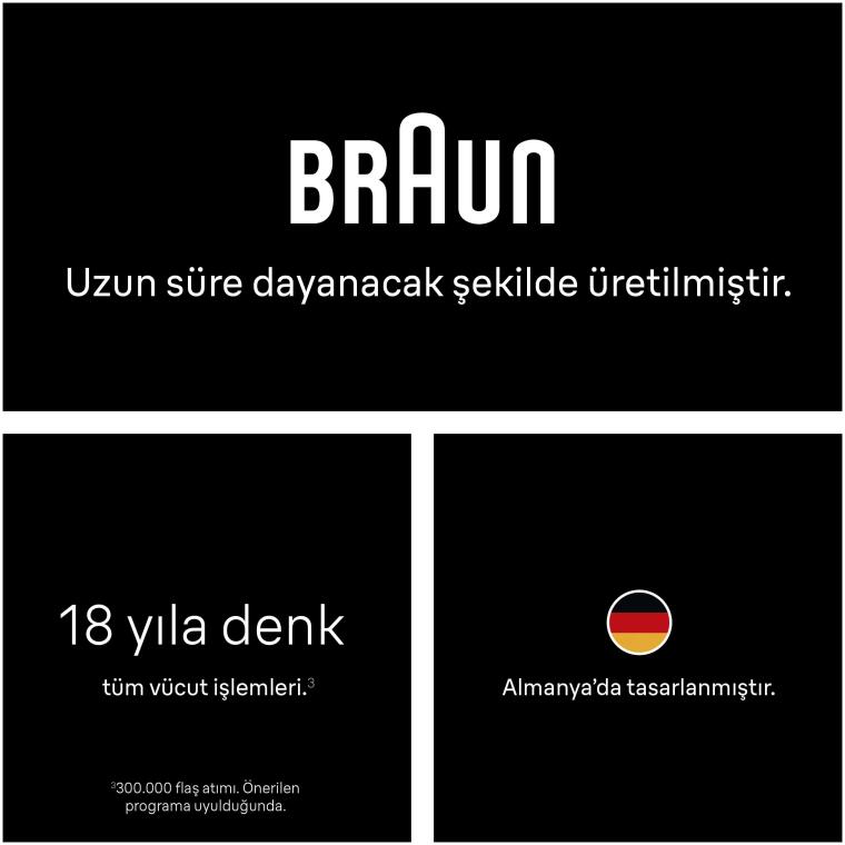 Braun IPL Silk·expert Pro 3, Evde Tüy Alma, Çanta, Venus Tıraş Makinesi, 2 Başlık ile, PL3122 - 7