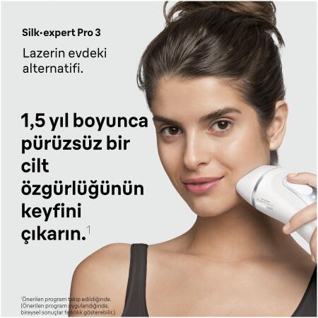 Braun IPL Silk·expert Pro 3, Evde Tüy Alma, Çanta, Venus Tıraş Makinesi, 2 Başlık ile, PL3122 - 2