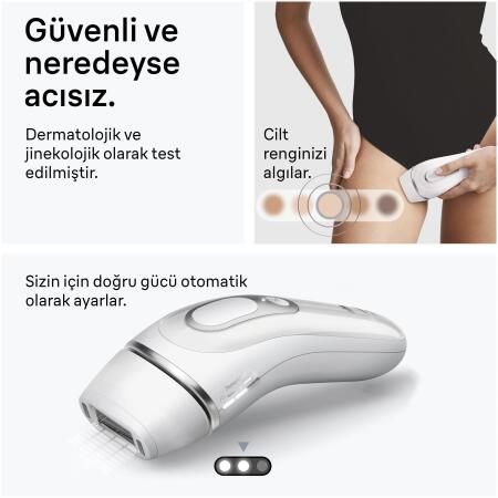 Braun IPL Silk·expert Pro 3, Evde Tüy Alma, Çanta, Venus Tıraş Makinesi, 2 Başlık ile, PL3122 - 6