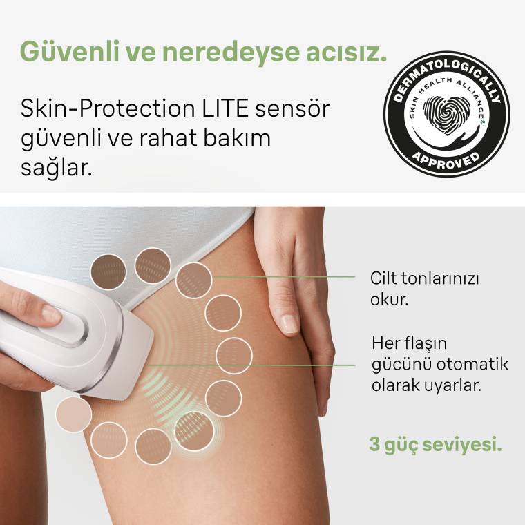 Braun IPL Silk·expert Pro 3, Evde Tüy Alma, Çanta, Venus Tıraş Makinesi, 2 Başlık ile, PL3132 - 4