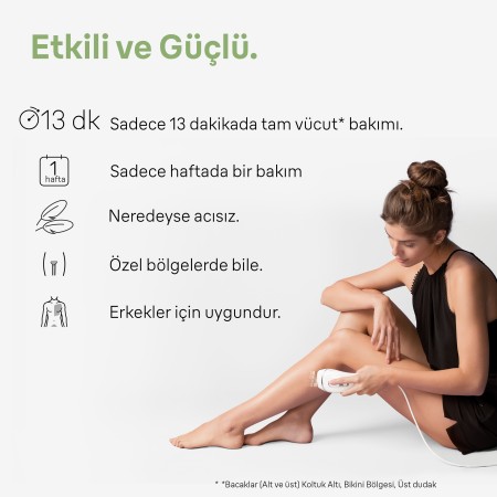 Braun IPL Silk·expert Pro 3, Evde Tüy Alma, Çanta, Venus Tıraş Makinesi, 2 Başlık ile, PL3132 - 5