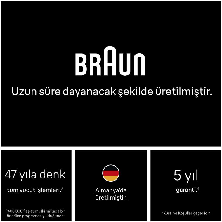 Braun IPL Silk·expert Pro 5, Evde Lazerle Tüy Alma, Çanta, Gillette Venus, 2 Başlık, PL5251 - 6