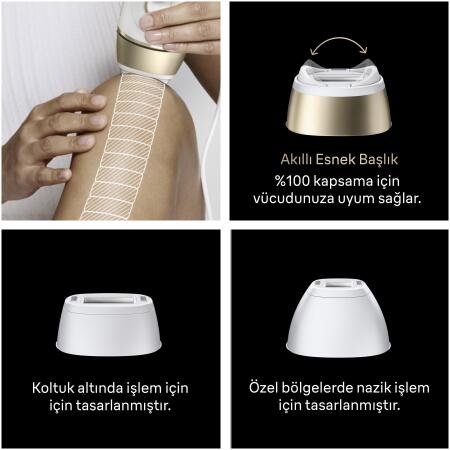 Braun IPL Silk·expert Pro 5, Evde Lazerle Tüy Alma, Çanta, Gillette Venus, 3 Başlık, PL5311 - 5