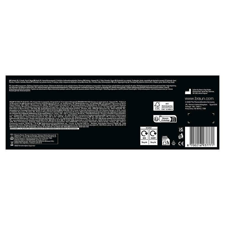 Braun IPL Silk·expert Pro 5, Evde Lazerle Tüy Alma, Çanta, Gillette Venus, 3 Başlık, PL5311 - 10