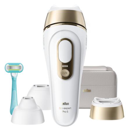 Braun IPL Silk·expert Pro 5, Evde Lazerle Tüy Alma, Çanta, Gillette Venus, 3 Başlık, PL5351 - 8