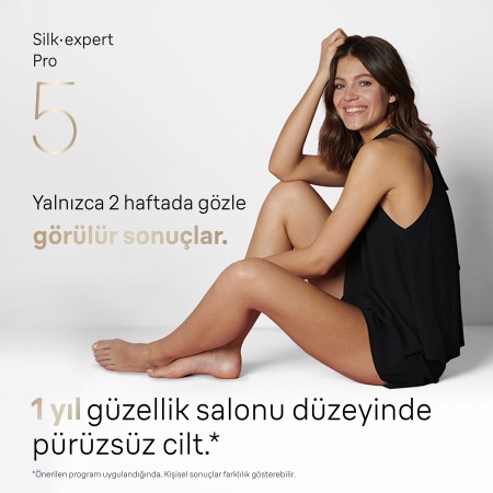 Braun IPL Silk·expert Pro 5, Evde Tüy Alma, Çanta, Venus Tıraş Makinesi, 2 Başlık ile, PL5146 - 2