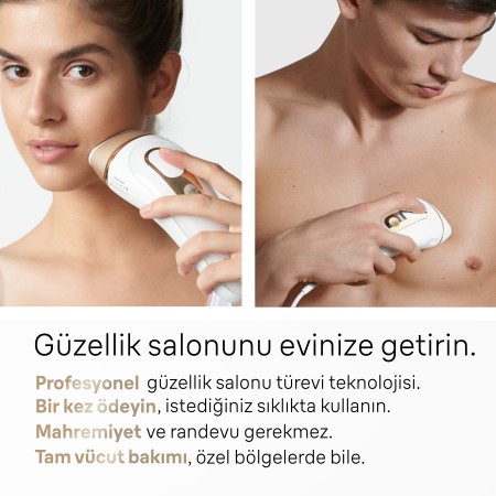Braun IPL Silk·expert Pro 5, Evde Tüy Alma, Çanta, Venus Tıraş Makinesi, 2 Başlık ile, PL5146 - 7