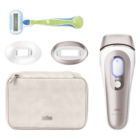 Braun IPL Skin i·expert, Evde Tüy Alma, Ücretsiz Uygulama, Çanta, Gillette Venus, 2 Başlık, PL7147 - 8
