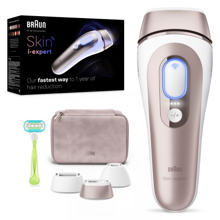 Braun IPL Skin i·expert, Evde Tüy Alma, Ücretsiz Uygulama, Çanta, Gillette Venus, 3 Başlık, PL7253 - Thumbnail