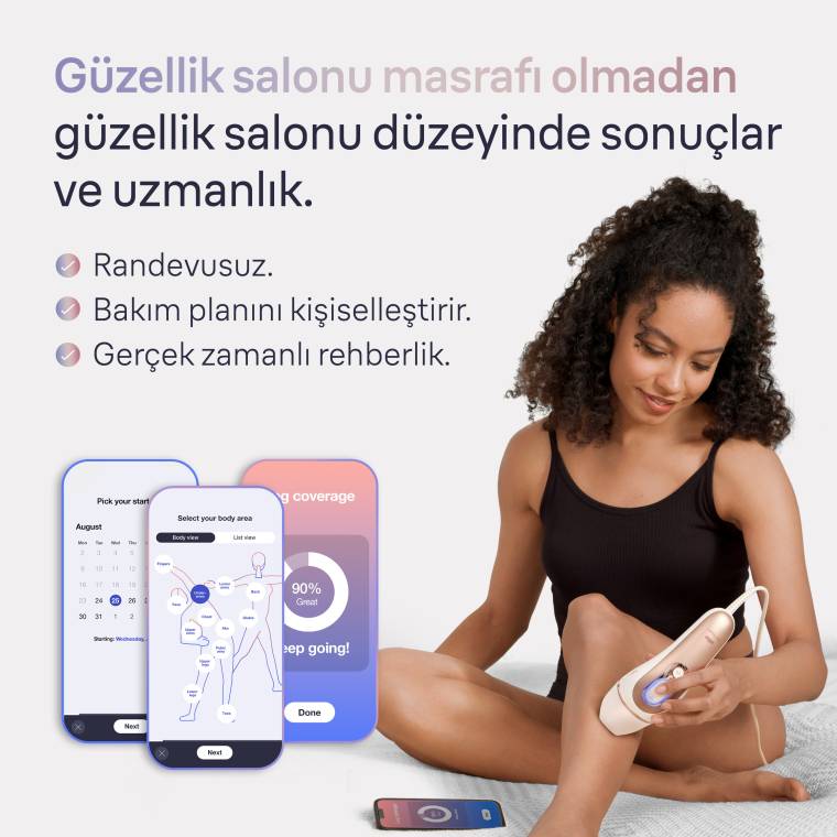 Braun IPL Skin i·expert, Evde Tüy Alma, Ücretsiz Uygulama, Çanta, Gillette Venus, 3 Başlık, PL7253 - 7