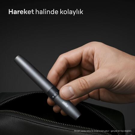 Braun Kulak ve Burun Düzeltici, Cep Boyutu, Çift Bıçak, SkinGentle, EN20 - 4