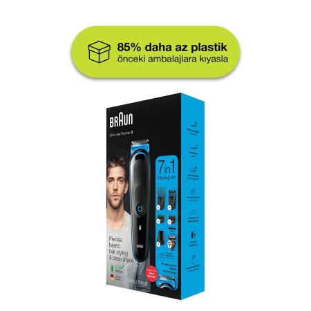 Braun MGK 5245 Erkek Bakım Kiti 7in1 Şekillendirici + Gillette Hediye - 9