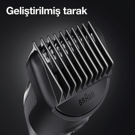 Braun MGK 5345 Erkek Bakım Kiti 7'si 1 Arada Şekillendirici + Gillette Hediye - Thumbnail