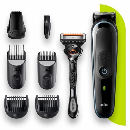 Braun MGK 5345 Erkek Bakım Kiti 7'si 1 Arada Şekillendirici + Gillette Hediye - 1